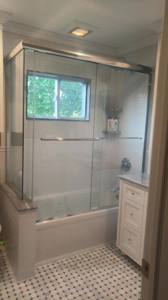 Shower Glass Enclosure. High-quality walk-in shower glass doors for modern bathrooms. Custom, durable, and stylish.